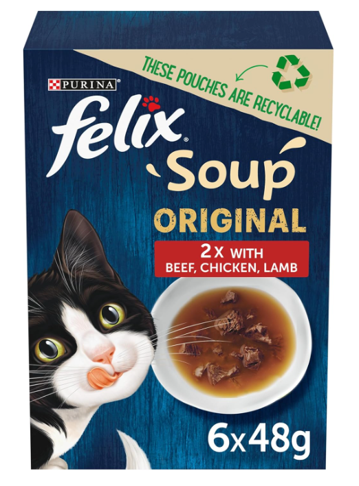 Soup and Meat Pouch