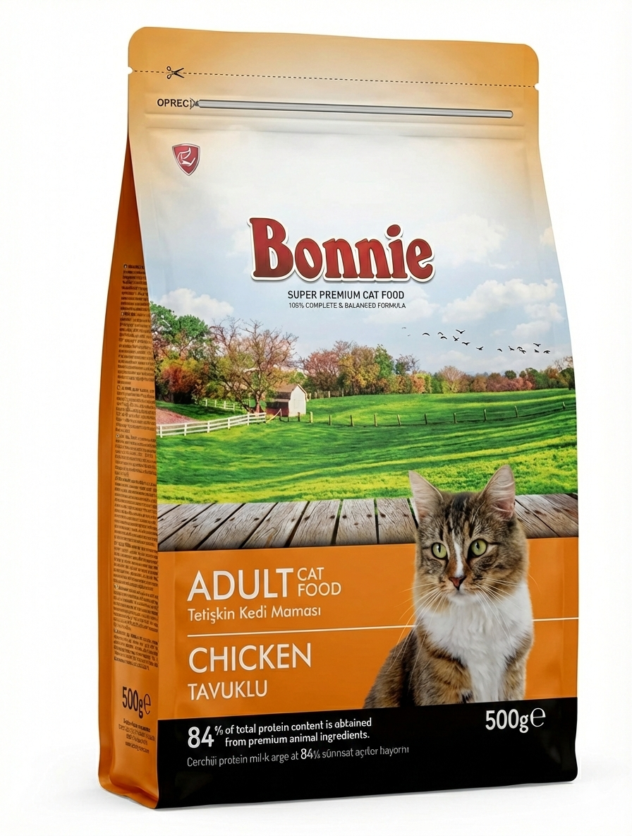 Bonnie Food Adult & kitten 500g