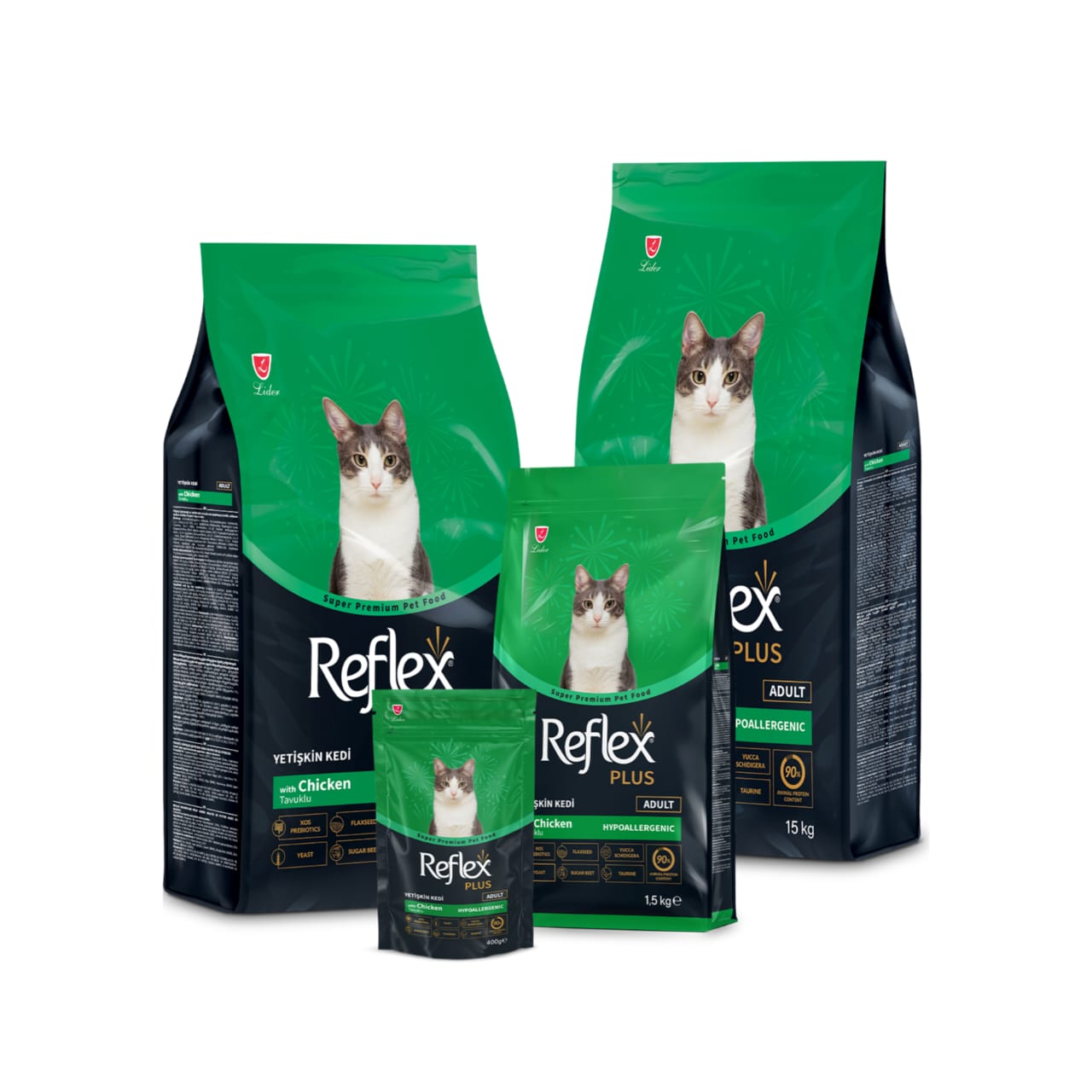 REFLEX PLUS Adult CAT FOOD chicken 15kg