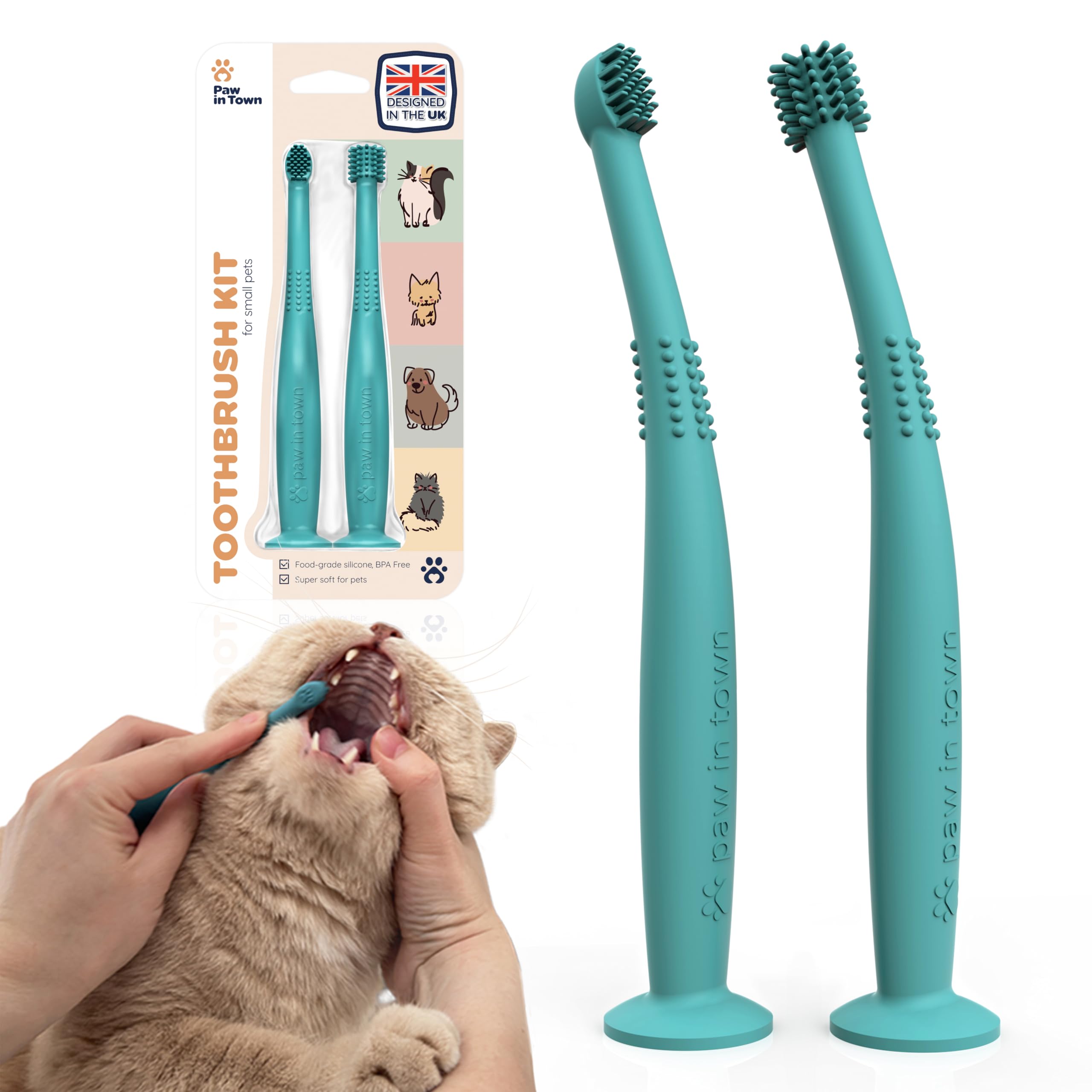 Cat Teeth Brush Set